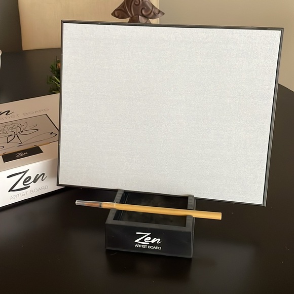 Zen Life Artist Board Painting Practice Mindfulness Live In The Moment - Picture 3 of 5